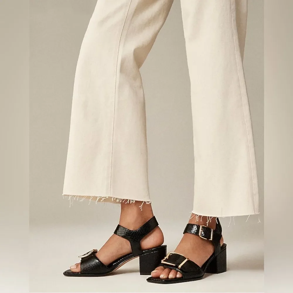 NWT J CREW Tall mid-rise relaxed kickout jean in Exru size 30 TALL